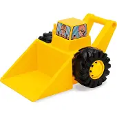 Dantoy Bulldozer - 30x23 cm - Jaune - - UneTaille - Voiture