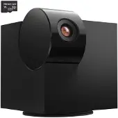 Laxihub Caméra de surveillance Wifi Laxihub P1 - Caméra de sécurité intérieure - Résolution Full HD 1080P - Inclus une carte SD 32GB - Noir