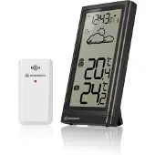 Bresser Meteo Temp Weather Station Noir One Size / EU Plug 220V