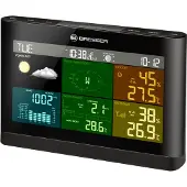 Bresser 5-in-1 Comfort - Station météo - sans fil - gris, noir