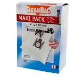 Siemens 12 sacs aspirateurs M173SIE pour Bosch / Siemens Type : D E F G H MaxiPack
