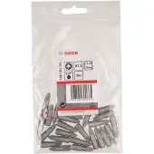 Bosch Accesorios Embout De Tournevis Cruciforme Pz2 C 25 Mm 25 Unités