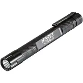 Hazet LAMPE DE POCHE LED 130 MM ALUMINIUM, NOIR argent