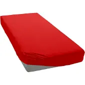 Cinderella Drap housse Cinderella Red (Jersey)-140 x 200 cm