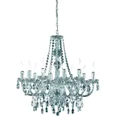 TRIO Lustre Luster Crystal 77cm 10 lumières avec cristal