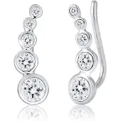 Elli Boucles d'oreilles 'Climber' argent