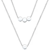 Elli Chaîne 'Kreise, Geo' argent