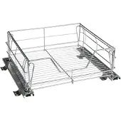 SmartaSaker Schrankauszug Mod. Midi ausziehbare Ablage, Organisateurs de cuisine, Argent