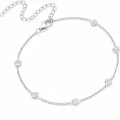 Smart Jewel Bijoux de pied argent