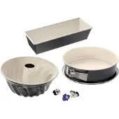 Dr. Oetker Ensemble de Moules de Cuisson Dr. Oetker Back-Trend (3-Pièces)