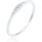 Elli DIAMONDS Bague argent