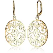 Elli Boucles d'oreilles 'Ornament' or