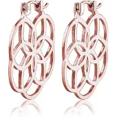 Elli Boucles d'oreilles or rose