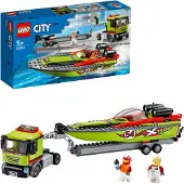 LEGO 60254 City 60254 Rennboot-Transporter Bausatz