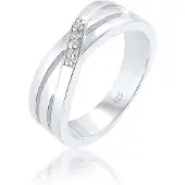 Elli DIAMONDS Bague argent