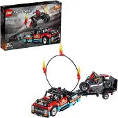 LEGO 42106 Technic 42106 Stunt-Show mit Truck und Motorrad Bausatz