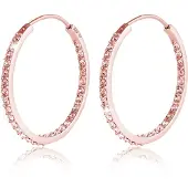 Elli Boucles d'oreilles or rose
