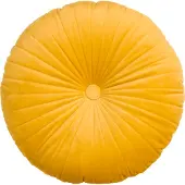 Essenza Coussin Décoratif Essenza Naina Rond Cushion Mustard (40 cm)