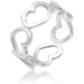 Elli Bague 'Herz' argent