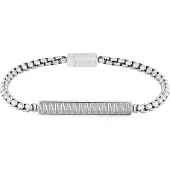 Police Pj26474bss01 Bracelet Argenté Homme