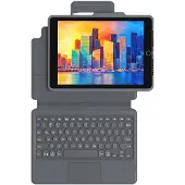 Zagg Pro Keys Apple iPad (2020/2021) ?tui Clavier AZERTY Gris