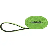 Trixie Longe en sangle noire 15 m/ 20mm