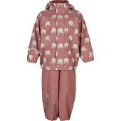 CeLaVi Vêtements de Pluie - PU - Burlwood av. Éléphants - - 120 - Vêtements de Pluie