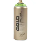 Montana Cans Bombe de peinture Montana GOLD, 400 ml, vert clair, Color Shock, MXG-S6000
