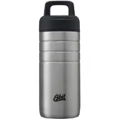 Esbit MAJORIS Mug isotherme en acier inoxydable avec bouchon isolant, 450ML, argent