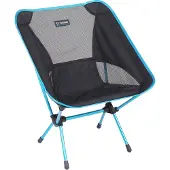 Helinox - Chaise pliante légère - Chair One Black/Cyan Blue en Aluminium - Noir