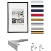 Walther design Galeria Kst.Rahmen 015X020 Stahl
