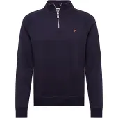 Farah Sweat-shirt 'JIM' bleu marine / orange