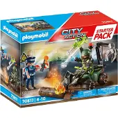 Playmobil City Action 70817 Starter Pack Policier et démineur