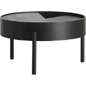 Woud Arc Coffee Table Black