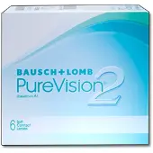 Bausch & Lomb 2 HD (+2.25, Lentille mensuelle, 6 pcs, Sphérique)