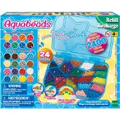 AquaBeads Kit créatif La méga recharge 2400 perles