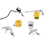 Powerplus Set Outils pneumatiques (5 pièces)