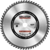 Kreator 235x30x2.2 Mm 60t Wood Circular Saw Disc Argenté