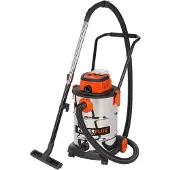 Powerplus Wet And Dry Vacum Cleaner Without Battery 30l Argenté One Size / EU Plug 220V