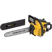 Powerplus Powxg10211 37.2cc 400 Mm Gasoline Chainsaw Argenté
