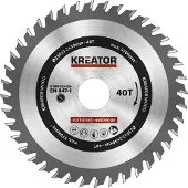 Kreator 235x30x2.2 Mm 40t Wood Circular Saw Disc Argenté