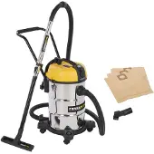Powerplus Aspirateur Eau / Poussiere - 30l Réf Powx3240désignation Aspirateur 1200wcuve 30 L - Inox