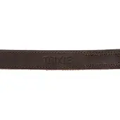 Trixie Rustic Laisse En Cuir Cire Et Vielli Ml 1m 20mm Brun Fonce