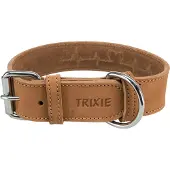 Trixie Rustic Leather Oiled 40 Mm Dog Collar Marron 47-55 cm