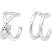 Elli Boucles d'oreilles 'Geo' argent