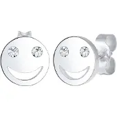 Elli Boucles d'oreilles 'Smiley'