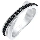 Elli Bague noir / argent