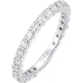 Elli Bague argent / transparent