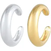 Elli Boucles d'oreilles or / argent