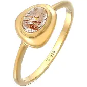 Elli PREMIUM Bague beige / or